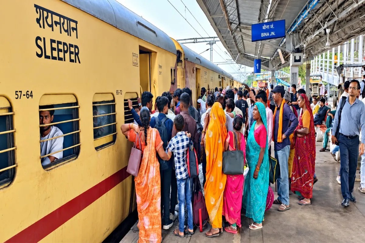Trains affected by yard remodeling at Bina station; passengers inconvenienced by cancellations and rescheduling