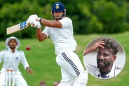 Vaibhav Sooryavanshi takes on Mohammed Siraj