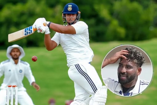 Vaibhav Sooryavanshi takes on Mohammed Siraj