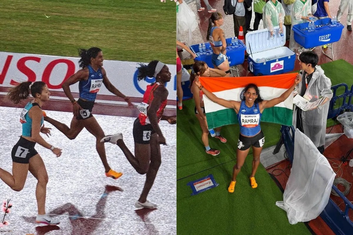 एशियाई खेल 2026: विथ्या रामराज ने 400 मीटर हर्डल्स में जीता कांस्य, तोड़ा पीटी उषा का रिकॉर्ड