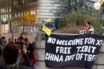 Xi Jinping Washington protest