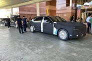 Xi Jinping car covered