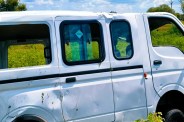 School Van Overturned
