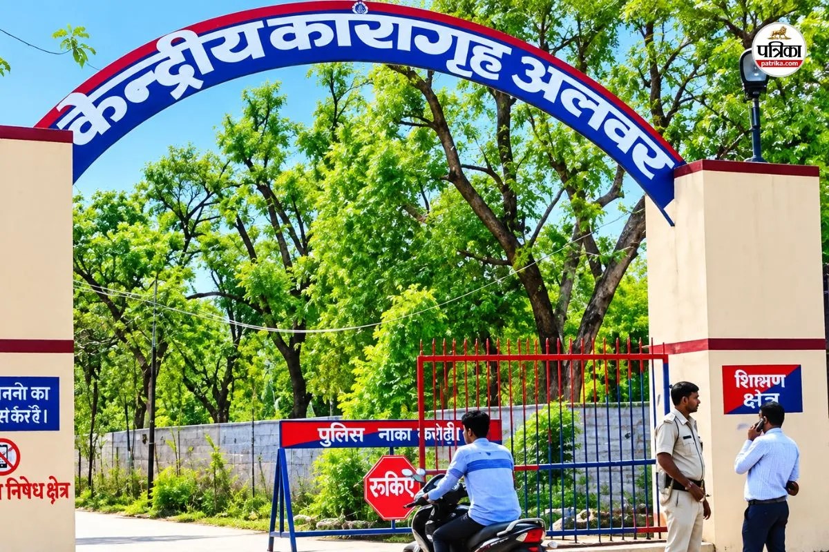 alwar jail prisoner serving life sentence escapes arrested