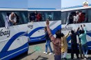 alwar tijara municipal council election bus window breaking video viral rajasthan