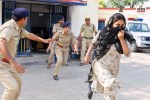 rajasthan accused woman absconds gudamalani police station department stir