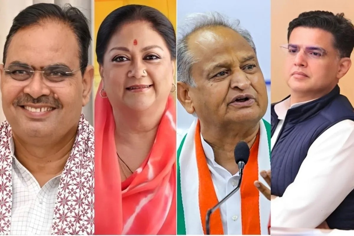 CM Bhajanlal- Vasundhara Raje- Gehlot-Pilot