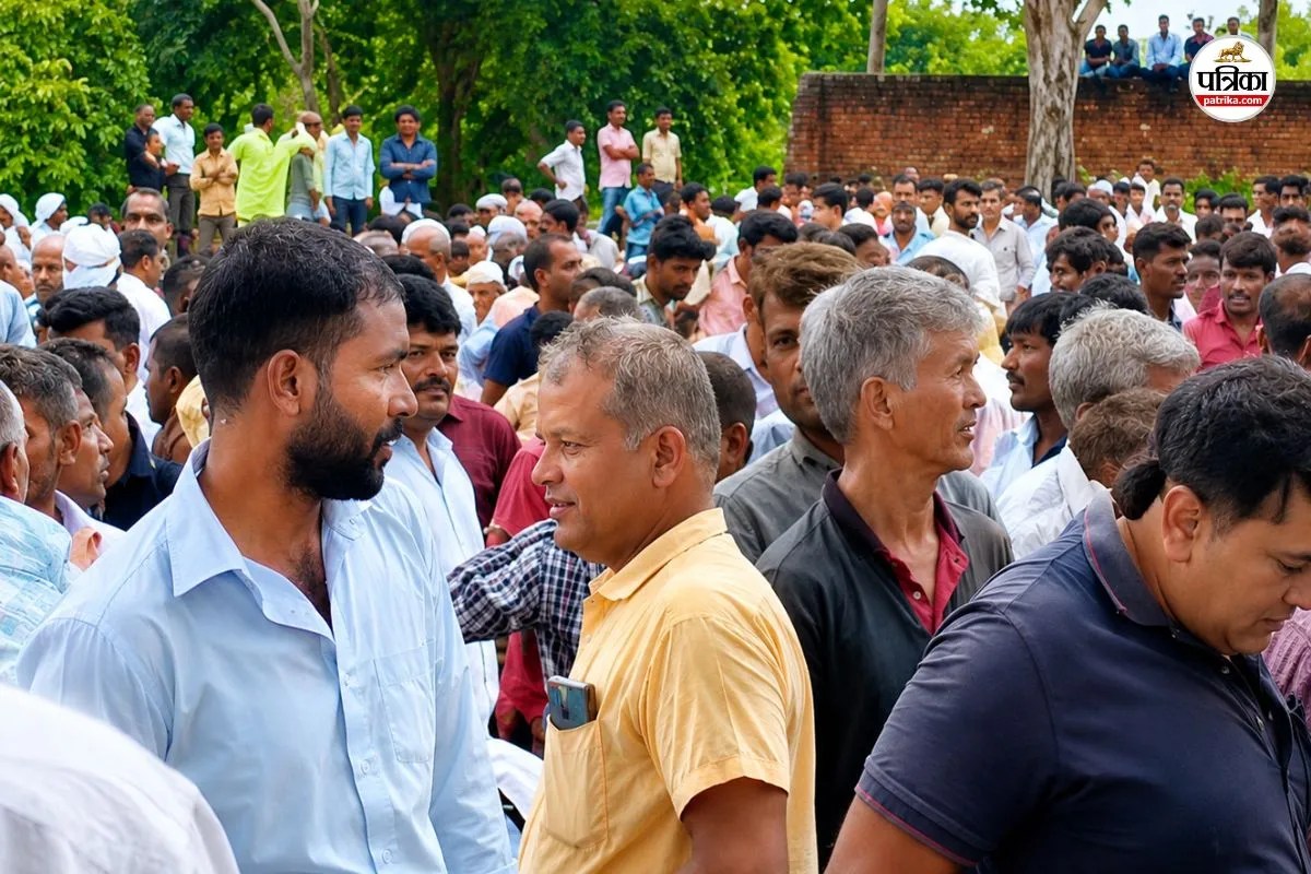 bjp mla bahadur singh koli surround villagers say abusive words