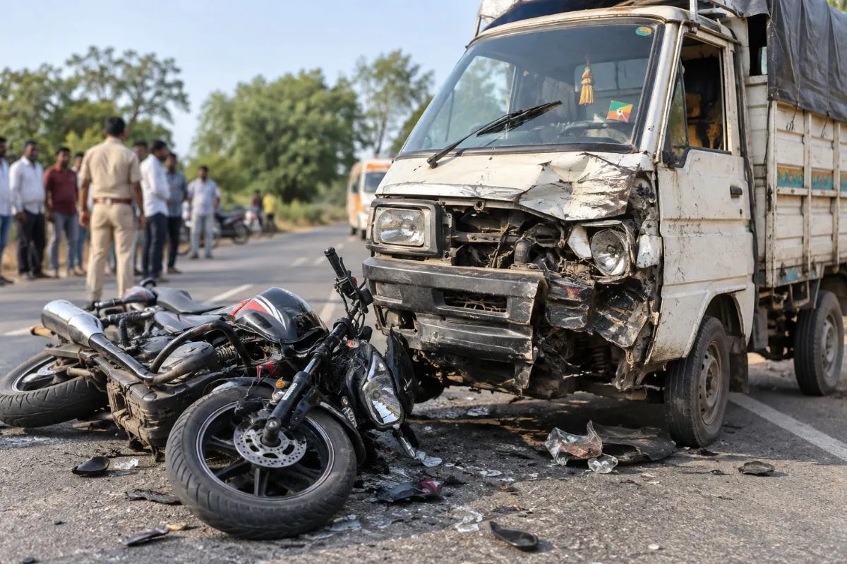 bharatpur road accident