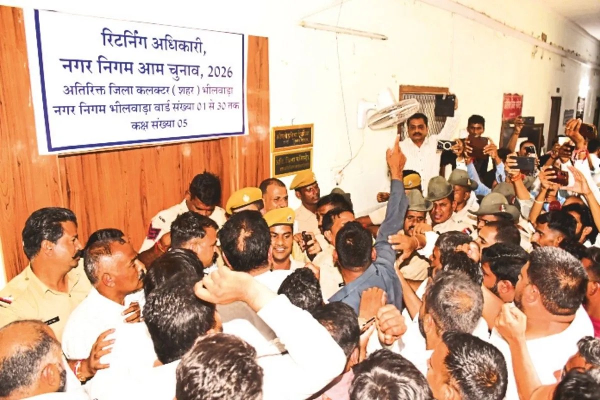 bhilwara civic polls bjp 
