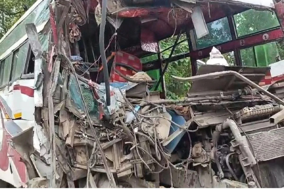 bus truck accident news