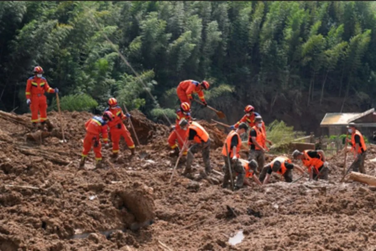 Mudslide in China