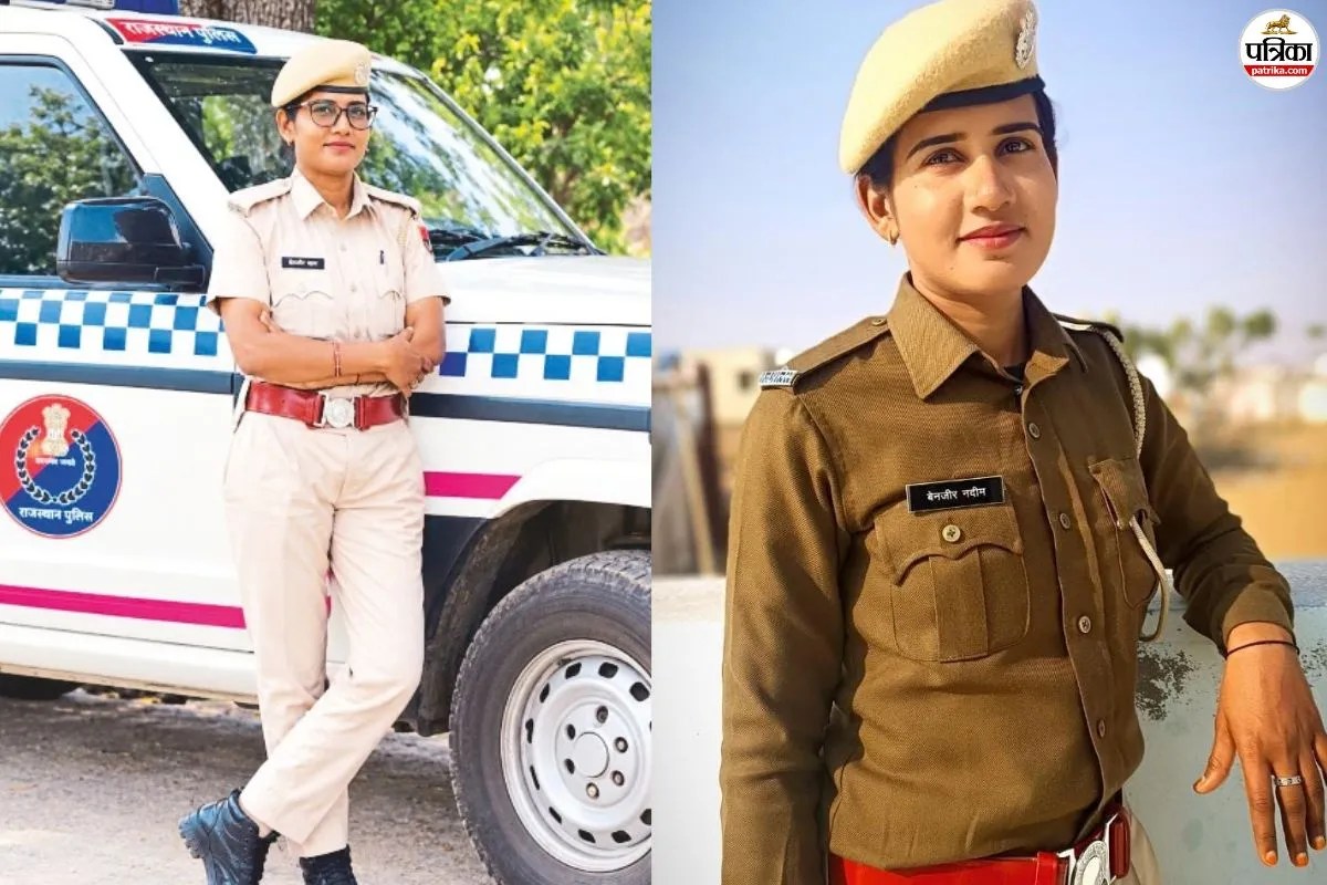 benazir nadeem khan churu police first female police driver