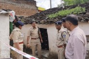 damoh crime case husband wife 3 children police investigation