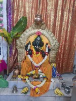 बैलप्पनवर नगर के गणपति मंदिर में काले पत्थर की गणेश प्रतिमा