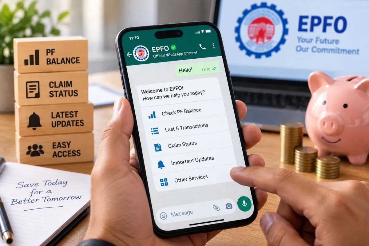 EPFO WhatsApp Service