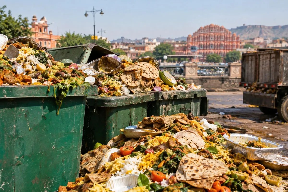 food waste in rajasthan