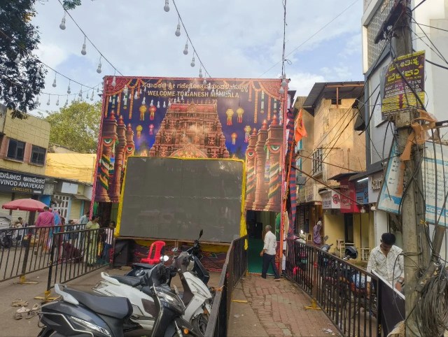 गणपति का भव्य दरबार