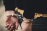 Handcuffed person