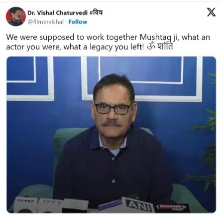 Mushtaq Khan Death