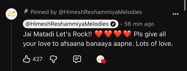 Afsaana Banaaya Aapne Song out