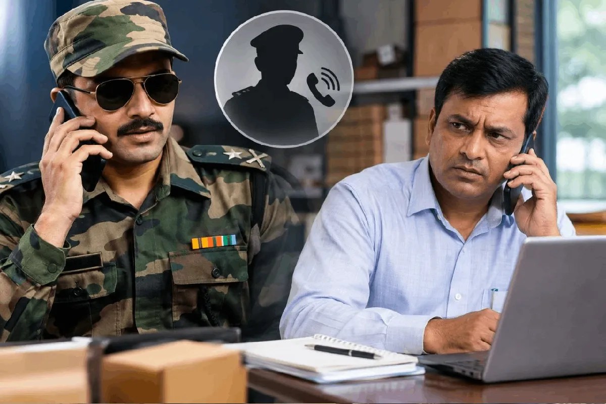 indore businessman cyber fraud army officer varnish order