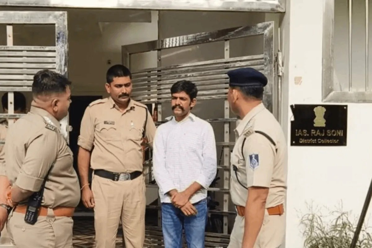 fake collector ias raj soni aka himanshu arrested sheraton hotel