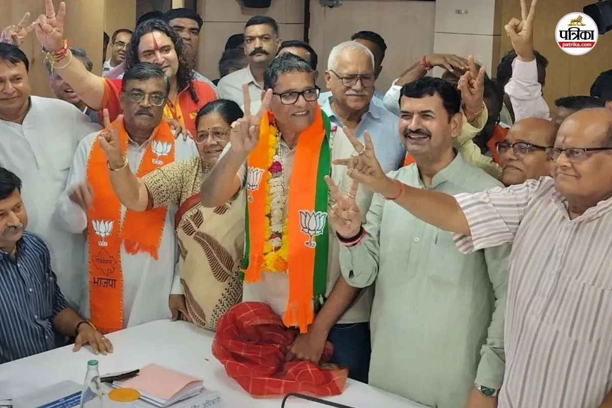 jaipur municipal election 2026 bjp mayor candidate sunil kothari