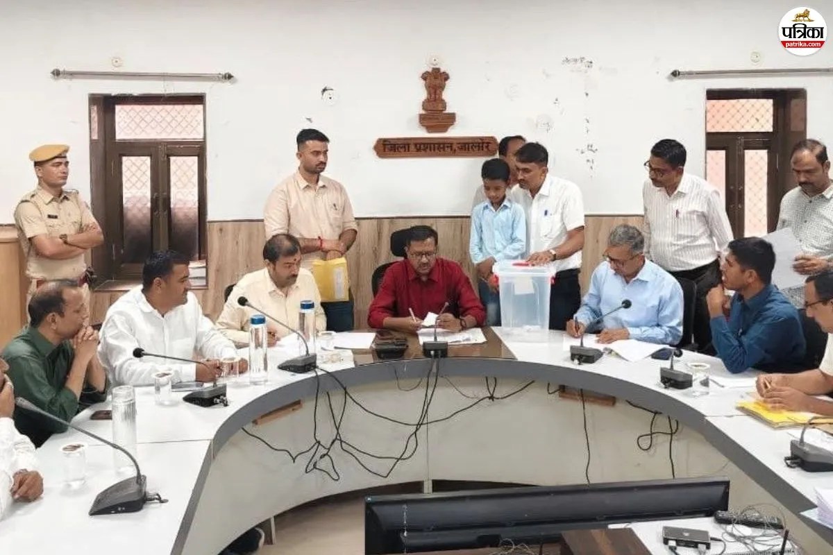 jalore panchayat election reservation lottery