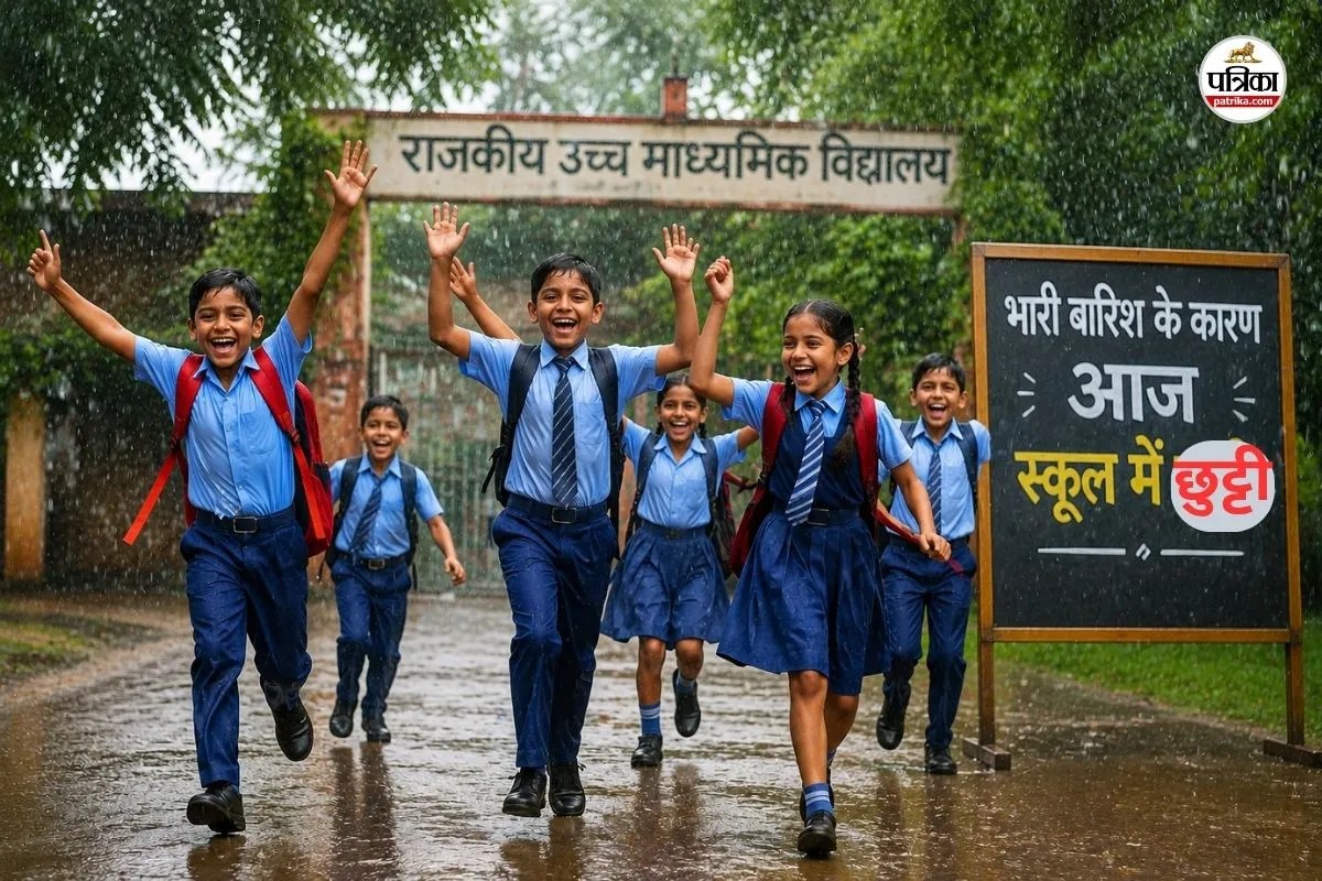 jhalawar district heavy rain warning 5 september all schools holiday