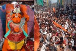 ujjain khade hanumanji relocation row saints devotees gathered