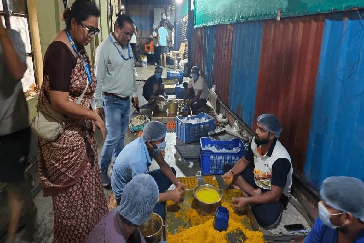 ganesh chaturthi khajrana ganesh temple laddu prasad safety check