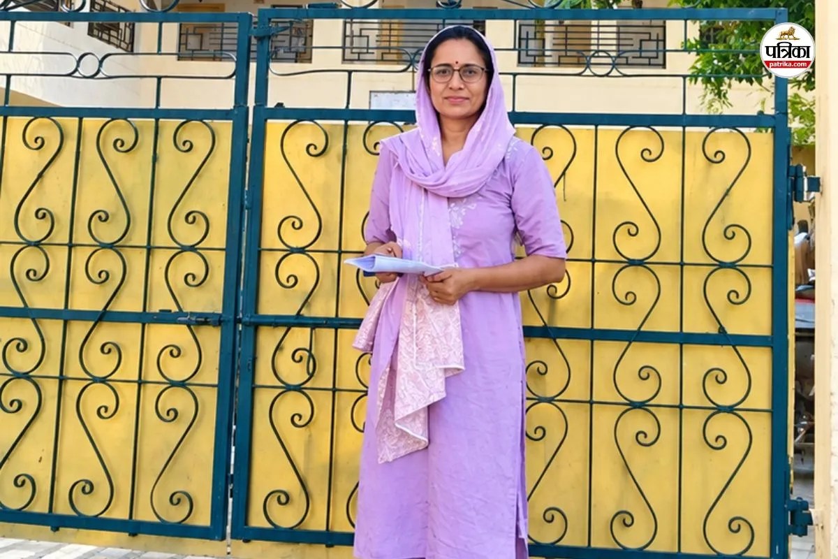 parbatsar councilor kiran solanki reached si recruitment exam ajmer