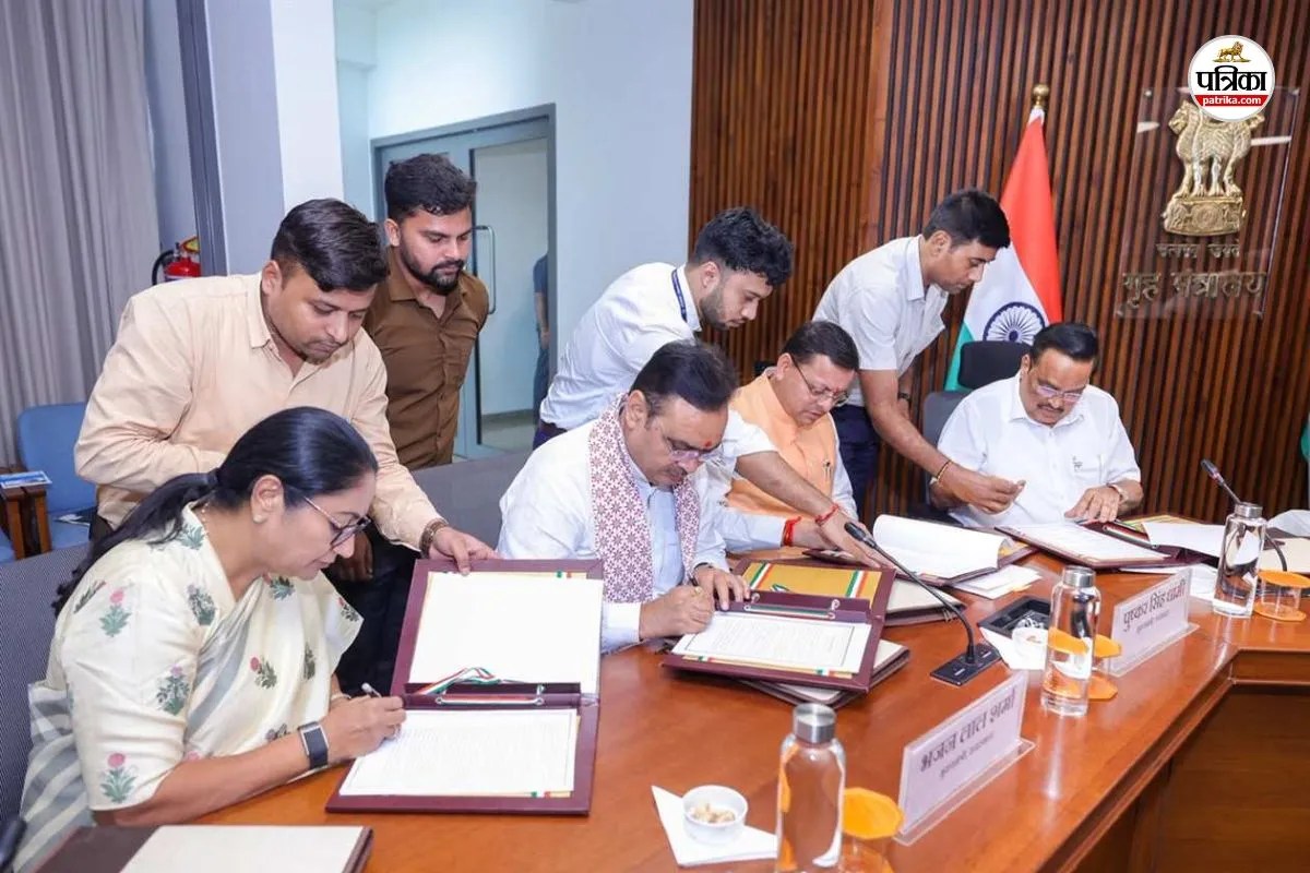 kishau project mou signing rajasthan get water tons river shekhawati happy