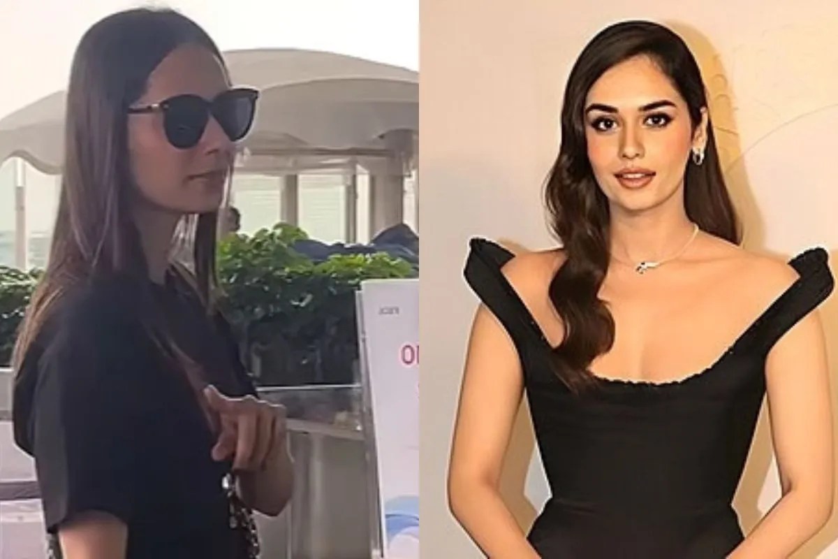 Manushi Chhillar Back Shots: