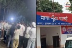 moradabad ram navami mela fight video viral mundhapande