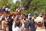 alwar congress protest