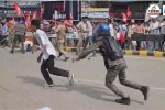 patna protest for gyanesh kumar resignation