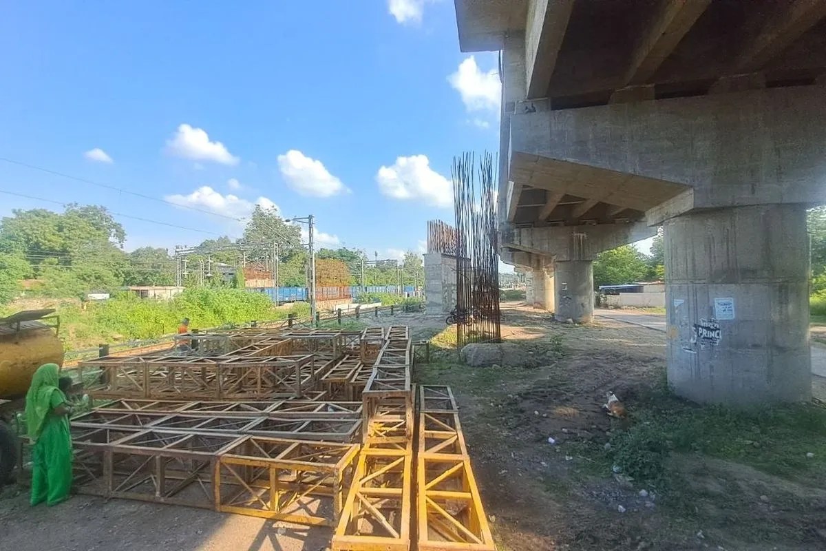 Khandwa Three Puliya Over Bridge