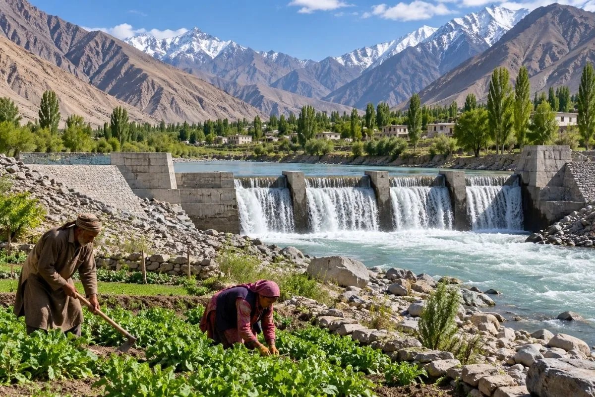 plan to build check dams in ladakh