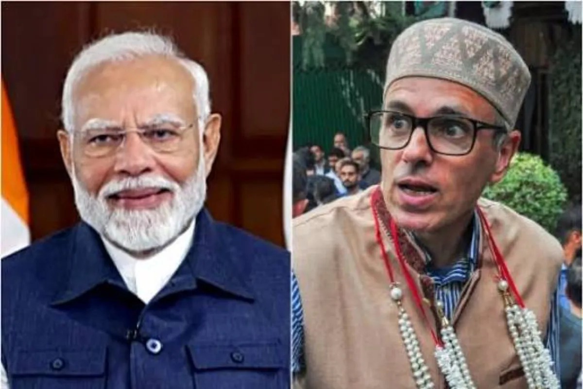 PM Narendra Modi and CM Omar Abdullah