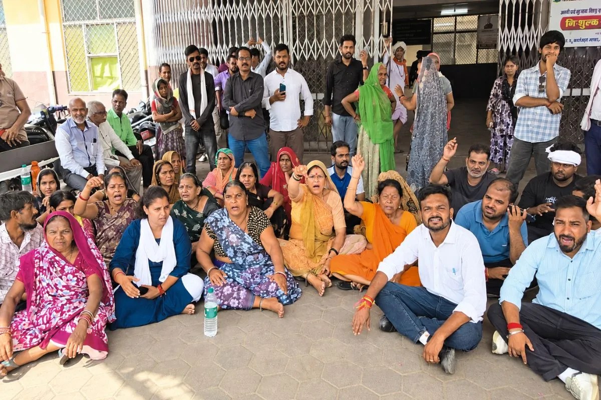 protest on kota woman death
