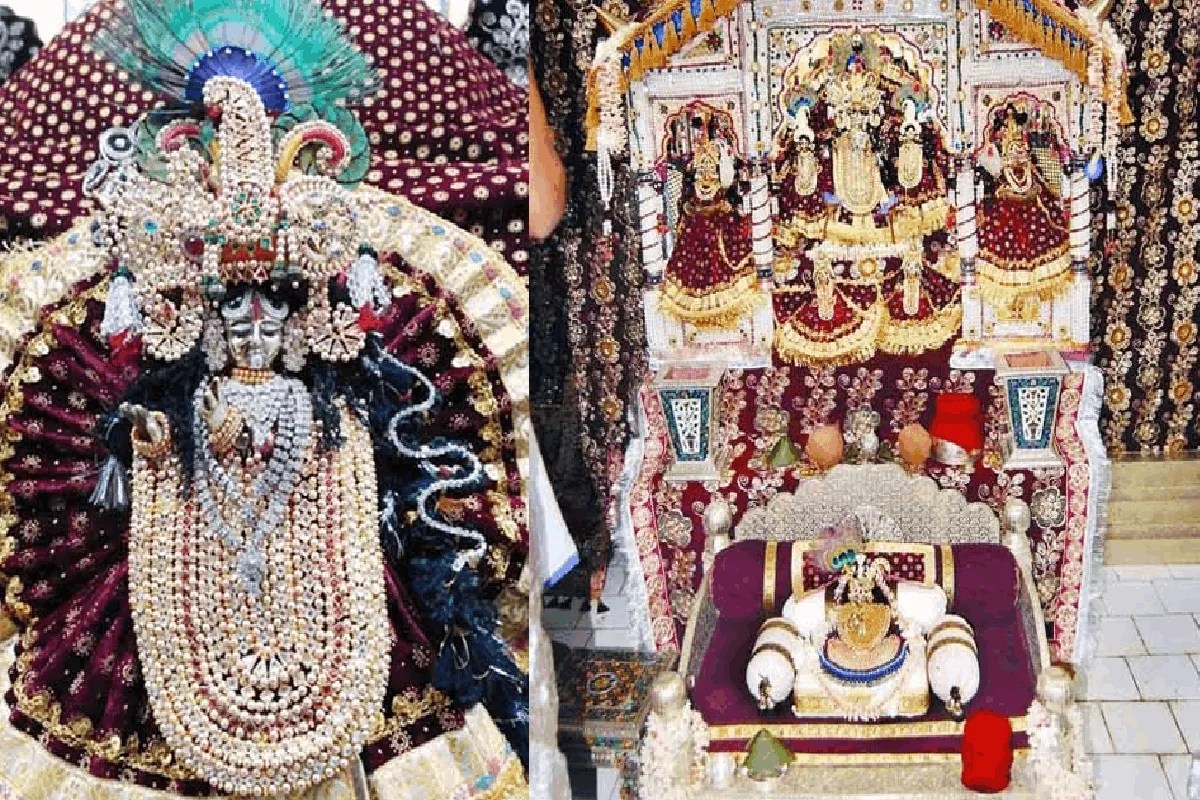 विदिशा के नंदवाना के राधा रानी मंदिर में हुई मंगला आरती