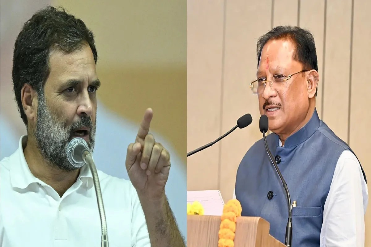 chhattigarh cm vishnudeo sai, rahul gandhi