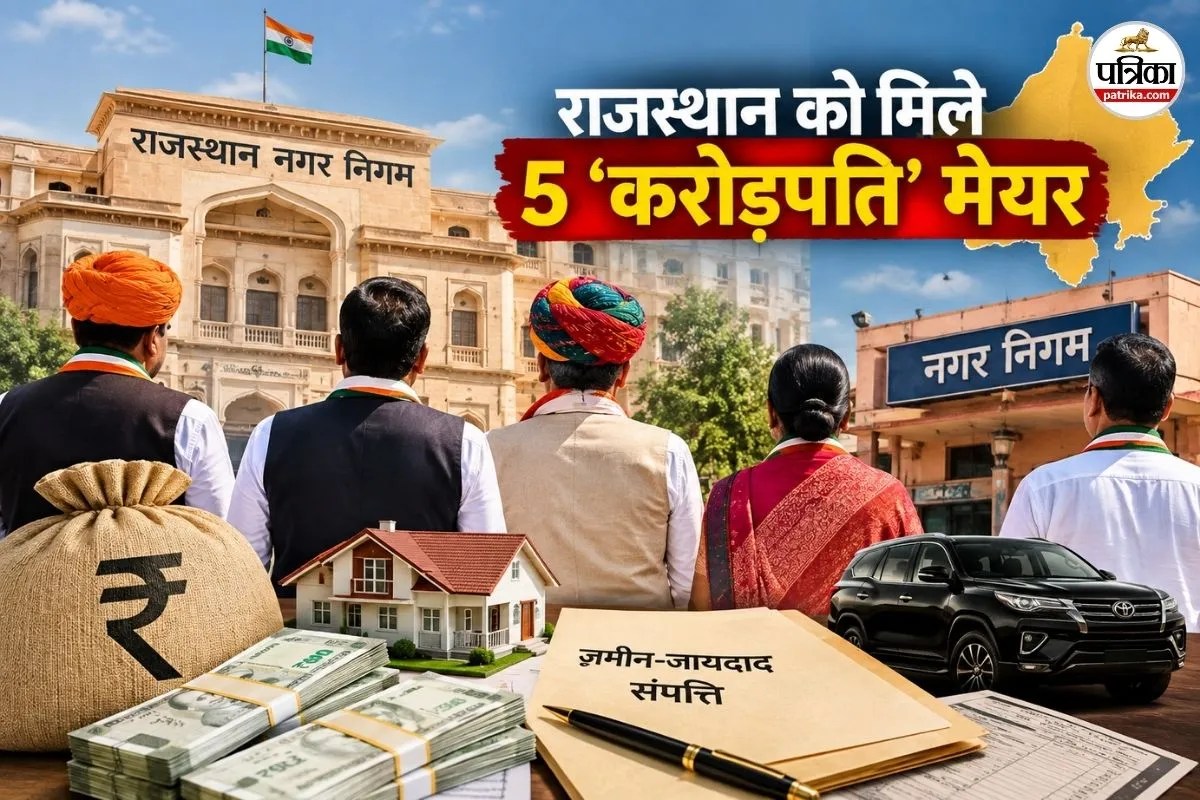 rajasthan got 5 crorepati mayors sumanlata agrawal top asset list