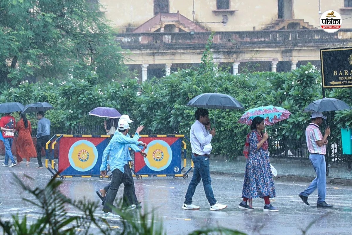 meteorological department forecast rajasthan some parts 19 Sept rain