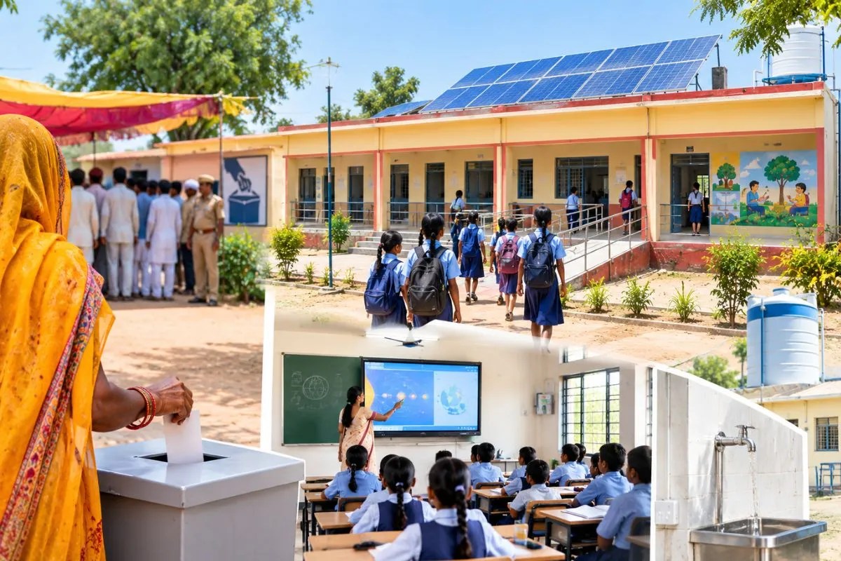 rajasthan school renovation