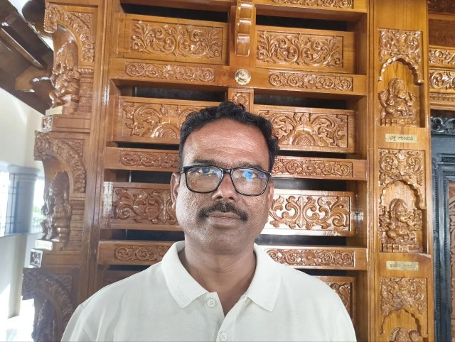 पांडपा एन. पाटिल, ट्रस्टी, रविनगर गणेश देवस्थान समिति