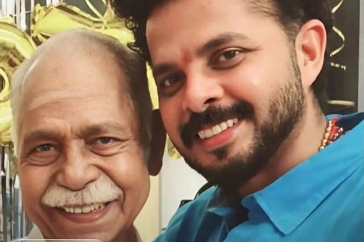 S Sreesanth Father Dies