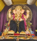 भव्य गणपति दरबार: दुर्गदबेल में 22 फीट ऊंचे गणपति दरबार